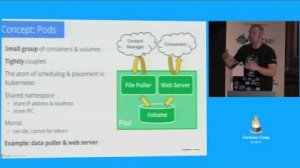 Embedded thumbnail for Container clusters with Kubernetes
