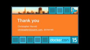 Embedded thumbnail for DockerCon SF 2015: Day 1 Lightning Talks